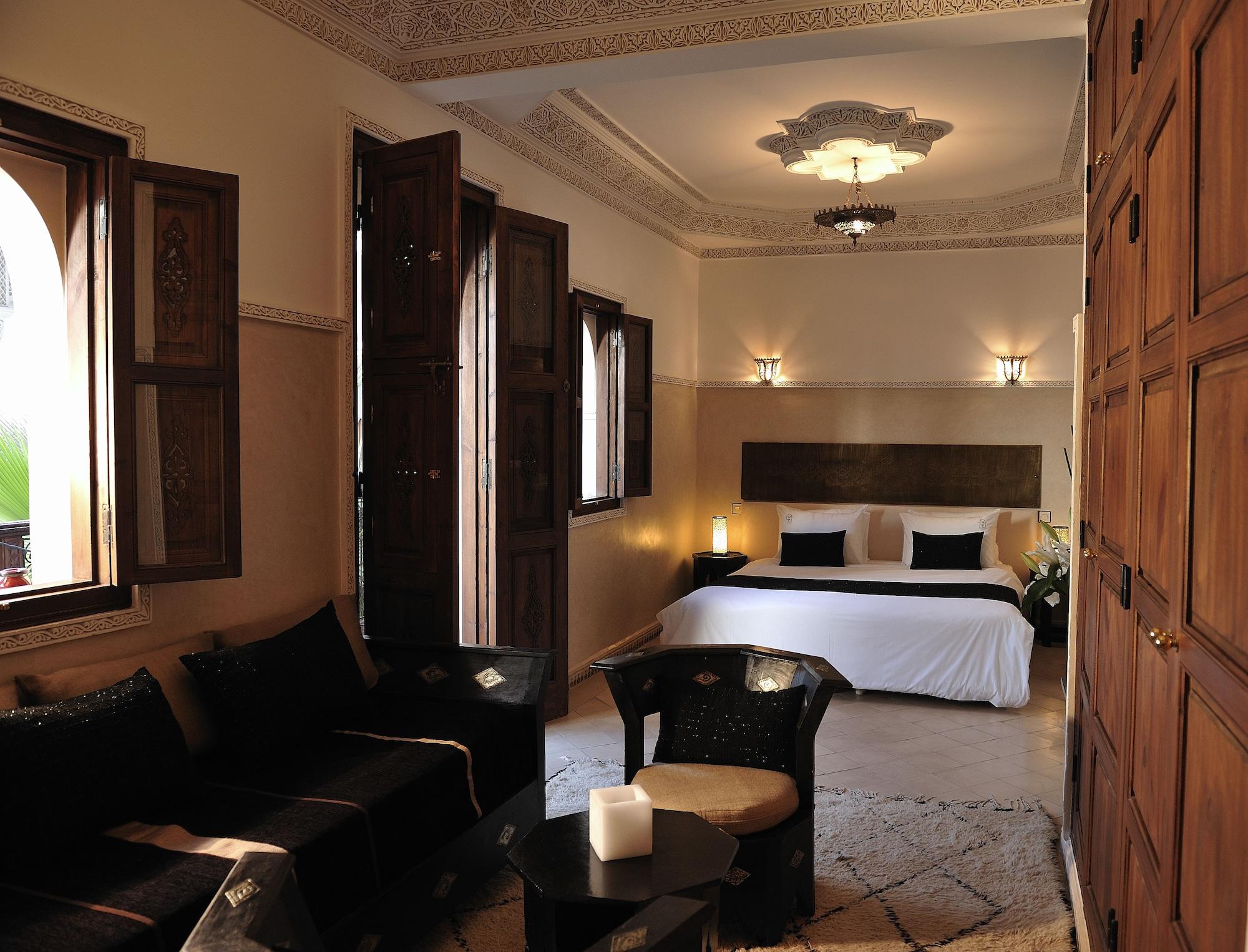 Riad Le Jardin D'Abdou Marrákes Kültér fotó Suite at the Hotel Atlas